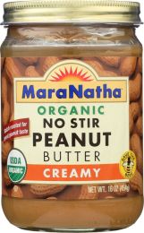 MARANATHA: Organic Peanut Butter No Stir Creamy (16 oz)