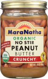 MARANATHA: Organic Peanut Butter No Stir Crunchy (16 oz)
