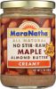 MARANATHA: All Natural No Stir Raw Maple Almond Butter Creamy (12 oz)