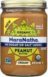 MARANATHA: Peanut Butter No Stir No Sugar (16 oz)