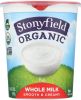STONYFIELD: Organic Smooth and Creamy Whole Milk Plain Yogurt (32 oz)