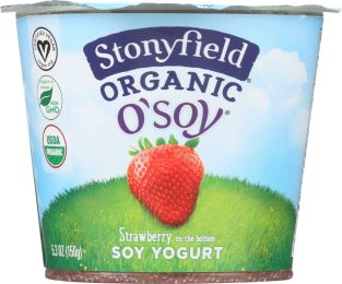 STONYFIELD: Organic Made from Soy Strawberry (5.3 oz)