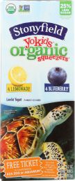 STONYFIELD: Organic Squeezers Blueberry Lemonade (16 oz)