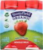 STONYFIELD: Organic Smoothie Whole Milk Strawberry (24 oz)