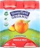 STONYFIELD: Organic Smoothie Whole Milk Peach (24 oz)