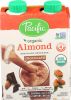 PACIFIC FOODS: Non-Dairy Almond Chocolate Beverage 4 Pack-8 fl oz (32 fl oz)