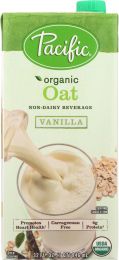 PACIFIC FOODS: Organic Oat Non-Dairy Vanilla Beverage (32 oz)