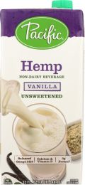 PACIFIC FOODS: Unsweetened Hemp Vanilla (32 oz)