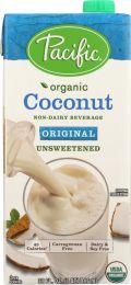 PACIFIC FOODS: Organic Coconut Original Unsweetened Non-Dairy Beverage (32 oz)