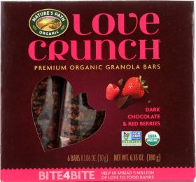 NATURES PATH: BAR LOVE CRNCH CHOC RED (6.350 OZ)