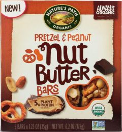 NATURES PATH: Bar Pretzel Peanut Nut Butter (6.2 oz)