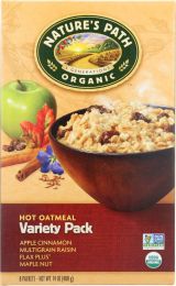 NATURE'S PATH: Organic Instant Hot Oatmeal Variety Pack 8 Count (14 oz)