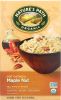 NATURE'S PATH:  Organic Instant Hot Oatmeal Maple Nut 8 Packets (14 oz)