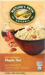NATURE'S PATH:  Organic Instant Hot Oatmeal Maple Nut 8 Packets (14 oz)