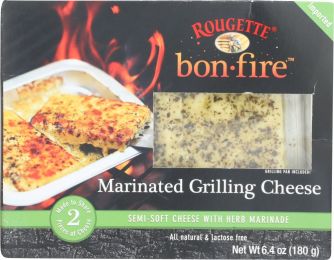 ROUGETTE: Marinated Grilling Cheese Semi-soft Cheese in Herb Marinade (6.40 oz)