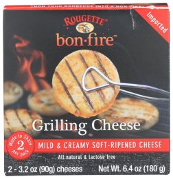 ROUGETTE: Grilling Cheese Mild and Creamy Soft Ripened Cheese (6.40 oz)