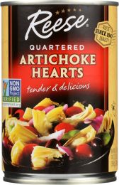 REESE: Quartered Artichoke Hearts (14 oz)