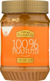 CRAZY RICHARD'S: Crunchy Peanut Butter (16 oz)