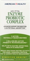 AMERICAN HEALTH: Enzyme Probiotic Complex (90 Veggie Caps)