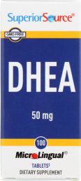 SUPERIOR SOURCE: Dhea 50mg (100 tb)
