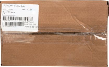 BERNER VALLEY: Raw Milk Cheddar Cheese (42 lb)
