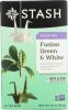 STASH TEA: Fusion Green & White Tea 18 Tea Bags (1 oz)
