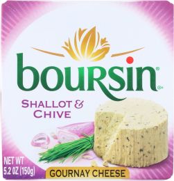 BOURSIN: Shallot & Chive Gournay Cheese (5.2 oz)