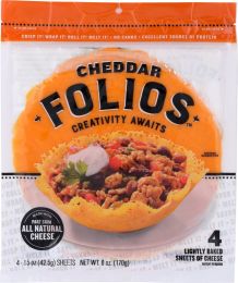 FOLIOS: Cheddar Cheese Wraps (6 oz)