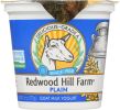 REDWOOD HILL FARM: Plain Goat Milk Yogurt (6 oz)