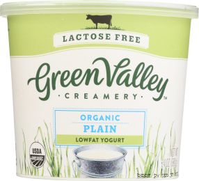 GREEN VALLEY CREAMERY: Organic Plain Lowfat Yogurt (24 oz)