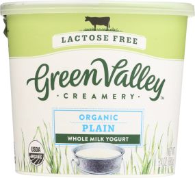 GREEN VALLEY CREAMERY: Organic Plain Whole Milk Yogurt (24 oz)