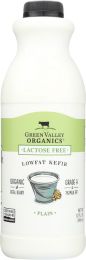 GREEN VALLEY ORGANICS: Kefir Lactose Free Plain (32 oz)