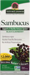 NATURE'S ANSWER: Sambucus Black Elder Berry Extract 5 (4 oz)