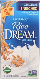 RICE DREAM: Organic Rice Drink Enriched Original (64 oz)
