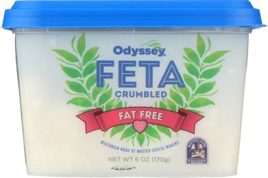 ODYSSEY: Fat Free Feta Crumbled Cheese (6 oz)