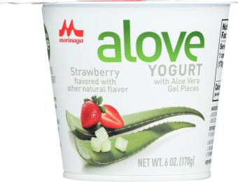ALOVE: Strawberry Aloe Vera Yogurt (6 oz)