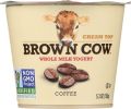 BROWN COW: Cream Top Whole Milk Yogurt Coffee (5.3 oz)
