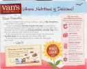 VANS: PB&J Strawberry and Peanut Butter 5 Sandwich Bars (7.05 oz)