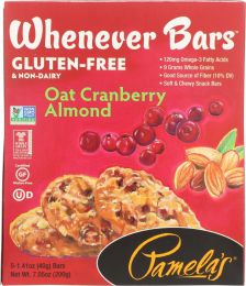 PAMELA'S: Whenever Bars Oat Cranberry Almond (7.05 oz)