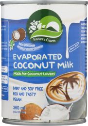 NATCHARM: COCONUT MILK EVAPORATED (12.200 OZ)