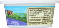 ORGANIC VALLEY: Neufchatel Cheese Spread Tub (8 oz)