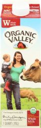 ORGANIC VALLEY: Ultra Pasteurized Whole Milk (32 oz)