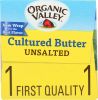ORGANIC VALLEY: Butter Organic Cultured Unsalted (16 oz)