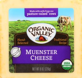 ORGANIC VALLEY: Muenster Cheese (8 oz)