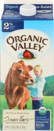 ORGANIC VALLEY: Milk 2% Reduced Fat Ultra Pasteurized (64 oz)