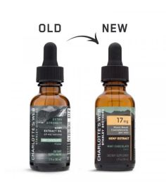 CHARLOTTES WEB: Extra Strength Hemp Extract Oil Mint Chocolate (1 oz)