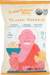 LESSER EVIL: Buddha Bowl Classic Cheddah Popcorn (5 oz)