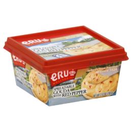 ERU HOLLAND: Spreadable Gouda Cheese with Red Pepper (3.5 oz)