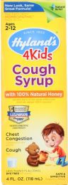 HYLAND'S: Cough Syrup 4 Kids with 100% Natural Honey (4 oz)