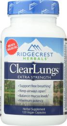 RIDGECREST HERBAL: Clear Lungs Extra Strength (120 cp)
